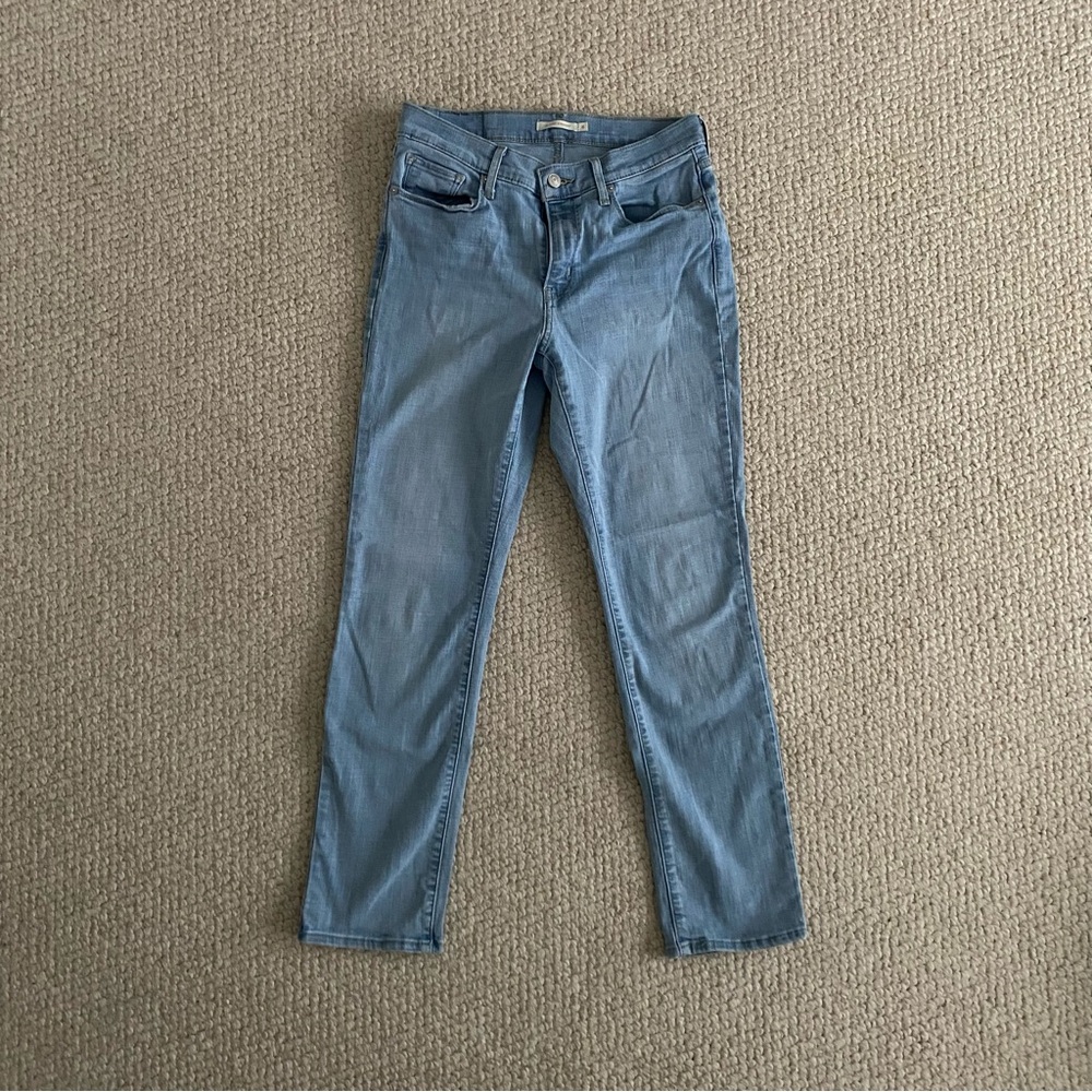 Levi's Light Blue Women's Classic Straight Jeans Size 6
